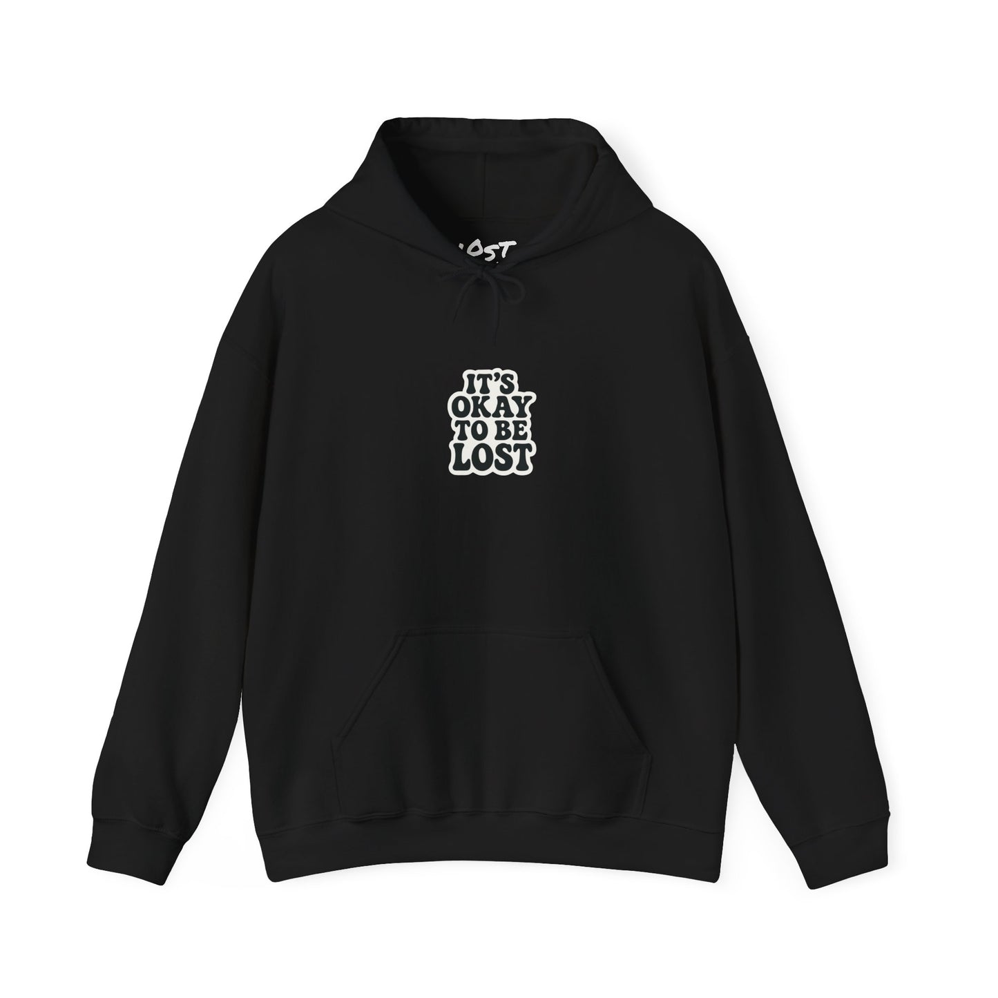 It’s Okay to Be Lost Hoodie – Black