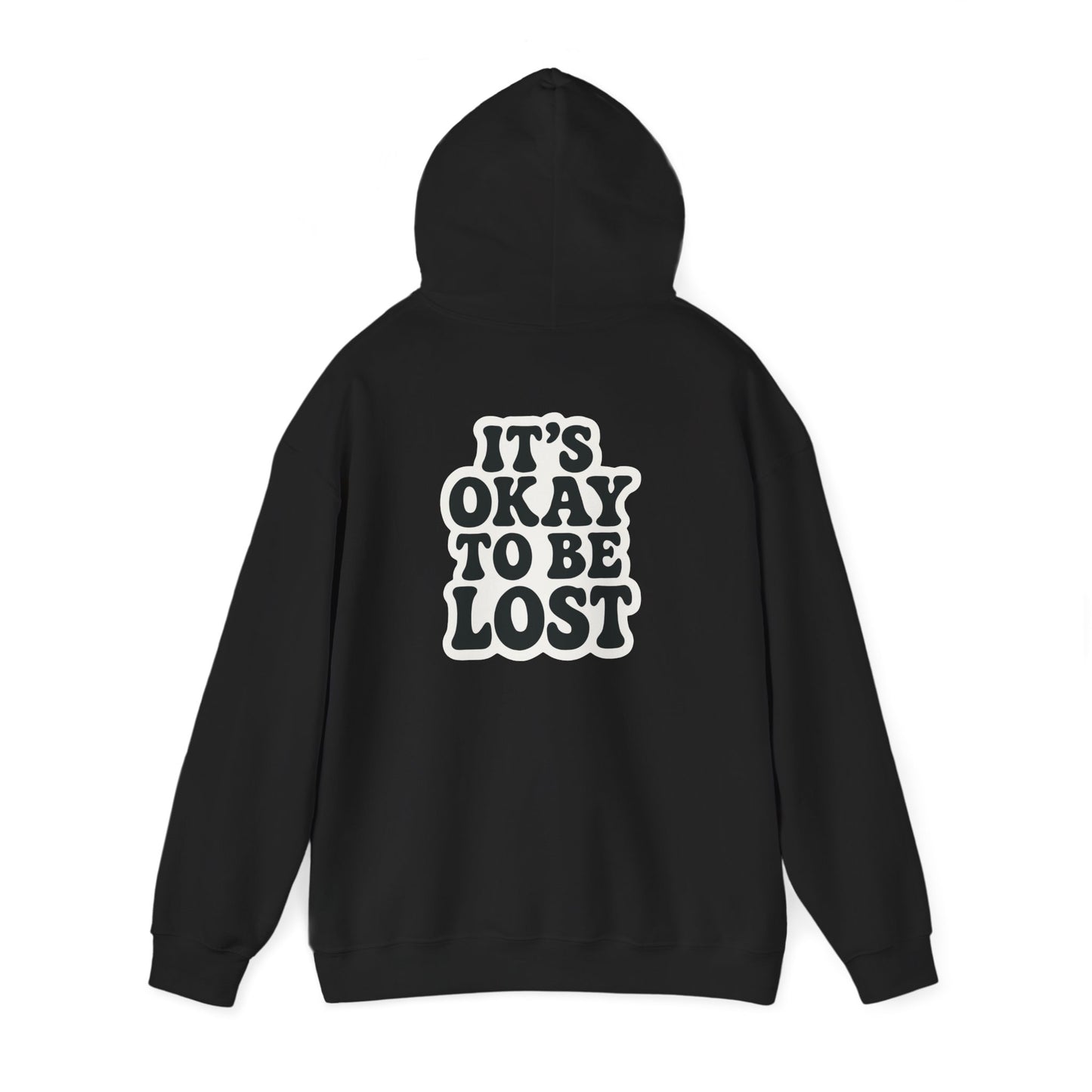 It’s Okay to Be Lost Hoodie – Black
