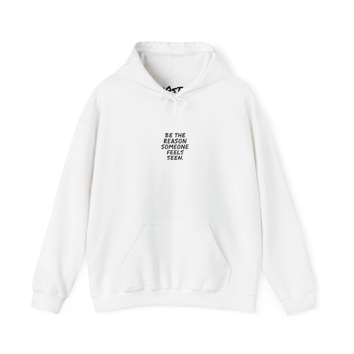 Be The Reason Someone Feels Seen Hoodie - White