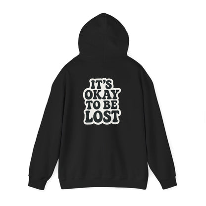 It’s Okay to Be Lost Hoodie – Black